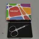 BEZOX Nail Scissors with Sharp Curved Blade - Nail Maintenance Toenail and Fingernail Scissor with Ergonomic Design for Men & Women