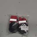 Waterproof Dog Shoes for Large Medium Dogs - Winter Snow Dog Booties Paw Protection with Adjustable Straps Rugged Anti-Slip Sole - Hiking Outdoors Pet Boots Paw Protectors Comfortable (5#, Red)