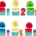 Dino Ranch 6 Bundle Pack Dino-Mite Blinds - Six 2.5 Egg Collectible Blind Dino-Mite Figures - Toys for Kids Featuring Your Favorite Pre-Westoric Ranchers