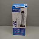 UV Light Sanitizer, 100W Ultraviolet Lamp with Remote Control for Bed Bugs and Dust Mites, Home Disinfection Device UV Lamp with Motion Sensor,3 Speed Timings for Home, Room & Kitchen