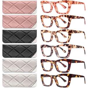 CCVOO Oprah Style Reading Glasses for Women, Stylish Eyeglasses, Blue Light Readers for Women, Computer Eye Glasses, Cheaters