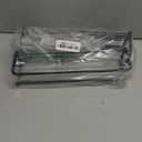 Bunoxea Spice Rack Wall Mounted 2 Pack, Space-Saving Spice Organizer for Spice Jars and Seasonings, Screw or Adhesive Hanging Spice Rack Organizer for Your Kitchen Cabinet, Pantry Door,11.41x2.75x2.75in