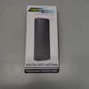 2026 Upgraded TV Antenna Indoor Outdoor, 3600+ Miles Long Range HD Digital TV Antenna for Local Channels with Amplified Signal Booster, Supports 4K 8K 1080p for All TVs39ft Coaxial Cable (Compact)