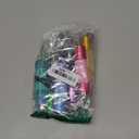 EverBrite 6-Pack Mini Flashlights, Glow in Dark Flashlights, Aluminum LED Flashlights Party Favors Assorted Colors for Camping, Hiking, Indoor, 18XAAA Batteries Included