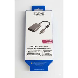 ZGear USB Type C to 3.5mm Audio Jack Charging Cable Adapter For ...
