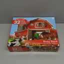 Melissa & Doug Busy Barn Shaped Jumbo Jigsaw Floor Puzzle (32 pcs, 2 x 3 feet) - FSC Certified