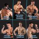 Twister Arm Trainer,Adjustable Resistance Bar for Full Body Workout, Arm Strengthener for Men & Women, Fitness Equipment for Strength Training