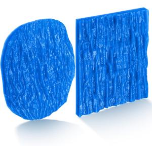 2 Pcs 6" x 7" Concrete Stamps Mats Set Decorative Concrete Stamps Molds Concrete Stamping Tools Stone Texture Stamp Kit Concrete Cement Countertop DIY Projects