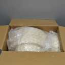 supernal 100pcs Ivory Plastic Plates Fancy Disposable Scalloped Plates for Party Heavy Duty for Party,Wedding,Brthdays Bridal Shower Plate Include 50 Plastic Dinner & Dessert Plate