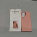 Crave Galaxy S22 Ultra Case, Shockproof Protection Dual Layer Case for Samsung Galaxy S22 Ultra 5G (6.8 inch) - Blush