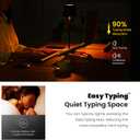 cimetech EasyTyping KF10 Wireless Keyboard and Mouse Combo, [Silent Scissor Switch Keys][Labor-Saving Keys] Ultra Slim Wireless Computer Keyboard and Mouse, Easy Setup for PC/Laptop/Windows - Wine Red