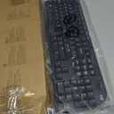 Logitech MK540 Advanced Wireless Keyboard and Mouse Combo for Windows, 2.4 GHz Unifying USB-Receiver, Multimedia Hotkeys, 3-Year Battery Life, for PC, Laptop