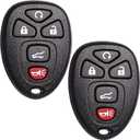 SUPALAND Remote Key Fob Replacement Fits for Chevy Traverse 2007-2016 Tahoe Suburban GMC Acadia Yukon XL Buick Enclave Cadillac Escalade Saturn Outlook OUC60270 OUC60221 Keyless Entry Remote Control