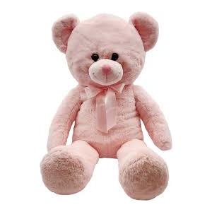 HH Jumbo Bear Plush Pink 36 inch