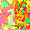 Deekin 10000 Pieces Neon Confetti 5 Colors Confetti Party Table Decor Fluorescent Neon Party Supplies Glow in The Dark Paper Tissue Paper for Birthday, Wedding Supplies (Mixed Style)