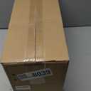 Overmont Oversized Folding Camping Chair - 450lbs Support with Padded Cushion Cooler Pockets - Heavy Duty Collapsible Chairs for Sports Garden Beach Fishing (2pcs, Black)