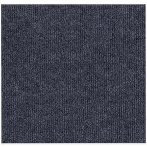 24 * 24in Peel and Stick Carpet Tiles, Self Adhesive Floor Squares with Extra Soft Pad, Easy Installation for Bedroom, Living Room, Office, Rental (10, Dark Gray)