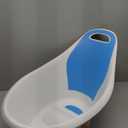 Munchkin Sit & Soak Baby Bath Tub, 0-12 Months, White, 25 x 16.25 x 15 Inch