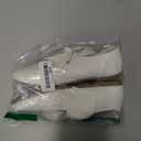 DREAM PAIRS Girls Ballerina Flats Mary Jane Front Bow Dress Shoes, White, Size 4