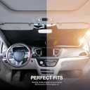 2017-2025 Upgraded for Chrysler Pacifica Sunshade, Portable Foldable Sunshade Accessories, [Nano Ice Crystals Coating] UV Protection, Keeps Interior Cool (for Chrysler Pacifica 2017-2025)