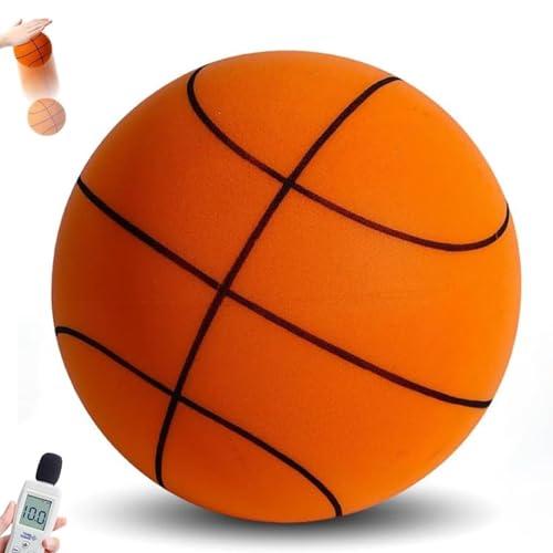 Silent Basketball, 2025 Upgrade Dribble Dream Silent Basketball, Grooved Foam Basket-Ball for Quiet Dribbling and Indoor Training, Foam Basket-Ball Indoor Training Ball(No. 7,9.4 in)