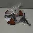 Mug Tree Y-Shaped, Coffee Mug Holder with Angled - Out Iron Hooks (No More Squeezing!), Solid Wood Base & Sturdy Iron Coffee Cup Rack, 6 Hook, Tools Included, Easy Install, Elevate Kitchen Nook Décor