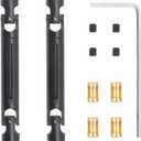 ShareGoo Universal RC Drive Shaft 70mm-93mm w/ 3.17mm to 4mm Shaft Sleeve Compatible with MN Model MN82 LC79 MN78 1/12 RC Crawler Car Upgrade Parts (Black)