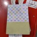 OFIHANLY 28Pcs Party Favor Bags for Kids Birthday, Small Paper Goodie Bags for Birthday Party Favors Kids Candy Gift Bags Bulk with Handles (Color Heart)