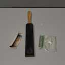 BeaverCraft Leather Strop for Knife Sharpening - Dual-Sided Knife Strop with Stropping Compound Kit - Honing Strop Block 14" for Woodcarving Tools, Chisel Knife Sharpening Kit Leather Sharpener LS6P1