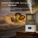 BOXING 6L Warm and Cool Mist Humidifiers for Bedroom, Top Fill Ultrasonic Aroma Diffuser with Remote, Auto Mode Humidistat Perfect for Baby & Plants, Quiet Sleep, Timer, Auto Shut-Off, 60H Runtime