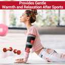 Comfytemp Leg Heating Pad, FSA Eligible Items Only List Wearable Heat Pad for Leg and Calf, HSA Electric Heat Wrap for Thigh/Knee/Arm/Hamstring Soothing Warmth, Birthday Gifts for Mom/Women/Wife/Her, L