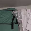 Christmas Figurine Storage Box, 24”x18”x15” Ornament Storage Box, 2025 UpgradeNutcracker Storage Box, Figurine Storage with Dividers, Adjustable Extent Area for Figurines and Pocket, Green