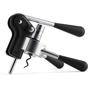 HOST Lever Corkscrew, Soft Touch Handles, 3 Blade Foil Cutter