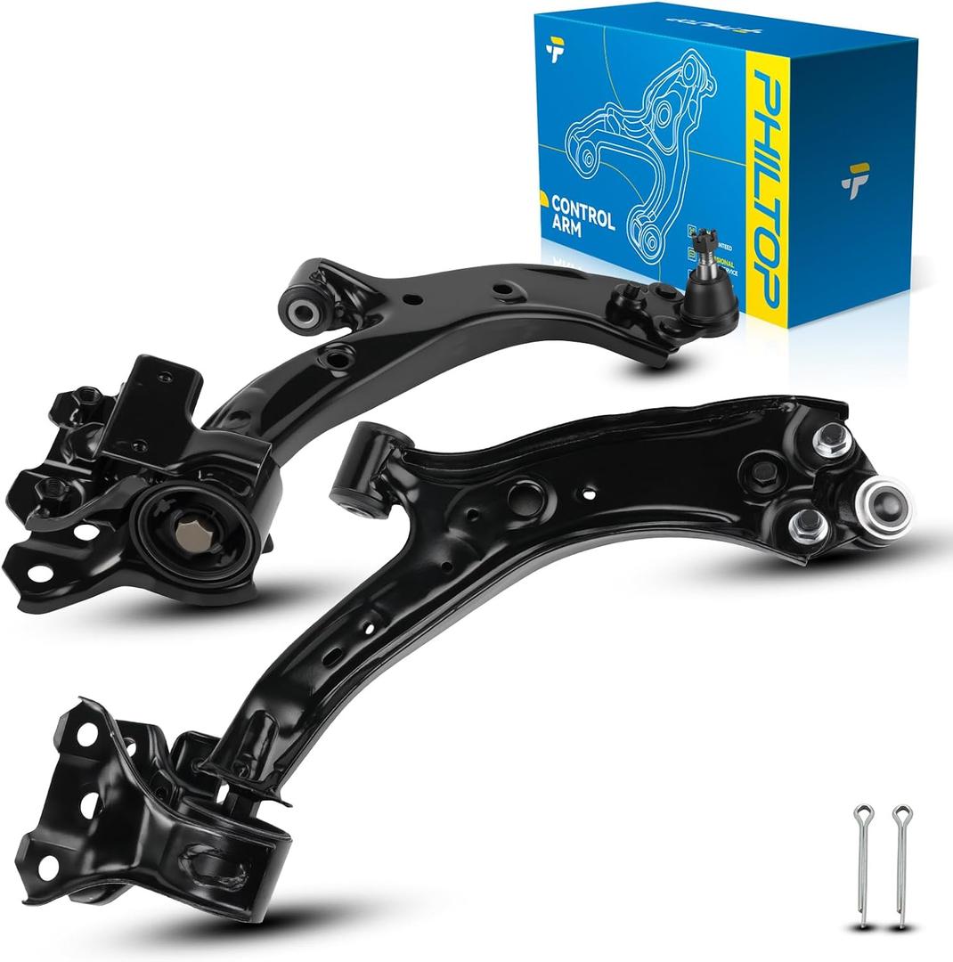 PHILTOP 2Pcs Front Lower Control Arm w/Ball Joint Fit for CR-V 2007-2011 | K620501 K620500 Suspension Kit