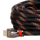 HDMI Cable 15FT, 4K@60Hz, 18Gbps High Speed HDMI 2.0 Cord, Ultra HD,Ethernet Audio Return,Video 4K,1080p,3D,Arc, HDR Compatible with Xbox,PS5/PS4,HDTV,Laptop ect (Red)