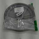 Microwave Splatter Cover for Food with Anti-scald Base Plate,Large Plastic & Silicone Vented Avoid Scalding Collapsible Guard Lid,Kitchen Essential Gadgets for Meal Prep-10.7 Inch (Gray)