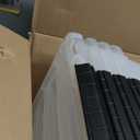 IRIS USA 40 Qt Stackable Plastic Storage Bins with Lids, 4 Pack - BPA-Free, Made in USA - See-Through Organizing Solution, Latches, Durable Nestable Containers, Secure Pull Handle - Clear