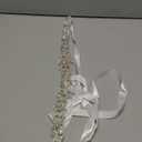 Sintege 3 Pcs Wedding Dress Belts Rhinestone Bridal Sash Belts Crystal Ribbon Sash for Women Bridal Bridesmaid (White)