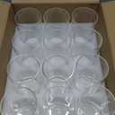 12pcs Glass Cylinder Vases for Centerpieces, 6 Inch Clear Flower Vases for Wedding Decorations and Indoor Home Decor, Hurricane Candle Holder for Table Shelf, Party