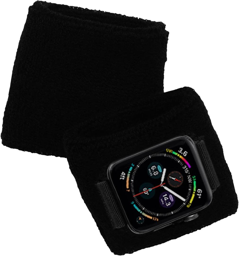 IFCASE Sport Sweatband Wrist/Ankle/Arm Band for Apple Watch 49/46/45/44mm, 42/41/40mm iWatch Series 11 10 9 8 7 6 5 4 SE Ultra