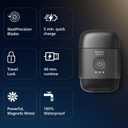 Philips Norelco Shaver 500 Series - Compact Electric Shaver, Lift & Cut System, SteelPrecision Blades, 3D Floating Heads, Wet & Dry Shave, Travel Case, Travel Lock, Magnetic Cap, Model S591/94