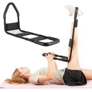 Hamstring Stretcher, Knee Extension Device, Adjustable Lower Back Stretcher, Calf Stretcher, Leg Stretcher and Hip Stretcher for Knee Pain Relief
