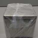 Stainless Steel Piggy Bank for Adults and Kids, Must Break to Open Metal Money Bank, Unopenable Saving Box for Cash (Silver, 4.72inches)