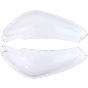 Pair Left and Right Headlight Lens Cover for BMW X3 X4 2018-2022