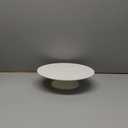 Porcelain Cake Stand, Round Dessert Stand, Cupcake Stand - Wedding and Birthday Decorating Cake Pedestal Stand - Dessert Display Serving Use at Parties, Restaurants, Birthday 13.8 Inch