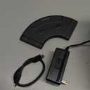 Alxum Dual M.2 NVMe & Dual SATA 4-Bay SSD Enclosure Reader, USB-C 10Gbps External Hard Drive Adapter Docking Station, PCIe 3.0 NVMe/SATA to USB Tool-Free for PC/Mac/Linux/Android