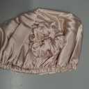5 x CoolMate Adjustable Satin Silk Bonnet for Sleeping Women, Tie Double Lined Silk Bonnet for Women Long Hair