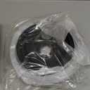 Electric Stove Drip Pans Set of 4 (2 x 6-Inch & 2 x 8-Inch) Replacement Stove Drip Pans for Electric Stove Compatible with Frigidaire, Kenmore, Tappan & More - Stove Burner Drip Pan Replacements (Silver)