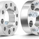 ECCPP 2PCS 1.5 inch 5 Lug 5x5 to 5x5 Wheel Spacers 5x127 to 5x127 1/2" Studs 87.1mm fits for XK for Cherokee WJ WK Wrangler JK