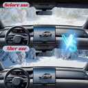 Hail Protector Car Cover Custom Fit for SUV Jeep-Length (181 to 205In),5-Layer Padded Anti-Hail Half Car Covers,Outdoor Waterproof Scratchproof Sun-Resistant(Sliver) fg96t